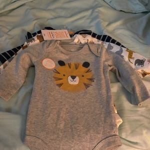 Long-sleeves onesies by carter's